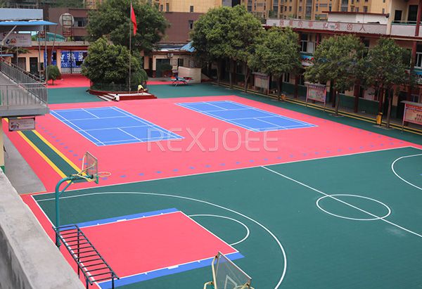 懸浮拼裝地板，懸浮拼裝運動地板，